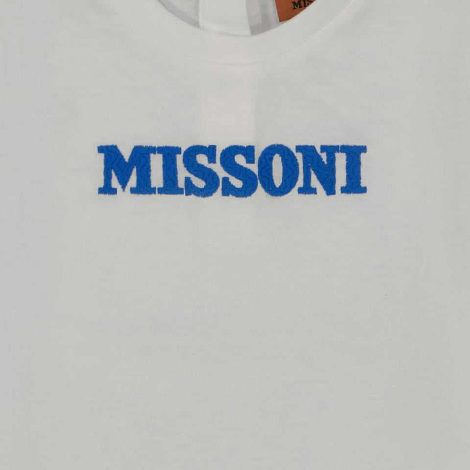 Missoni Baby Boys T-Shirt in White