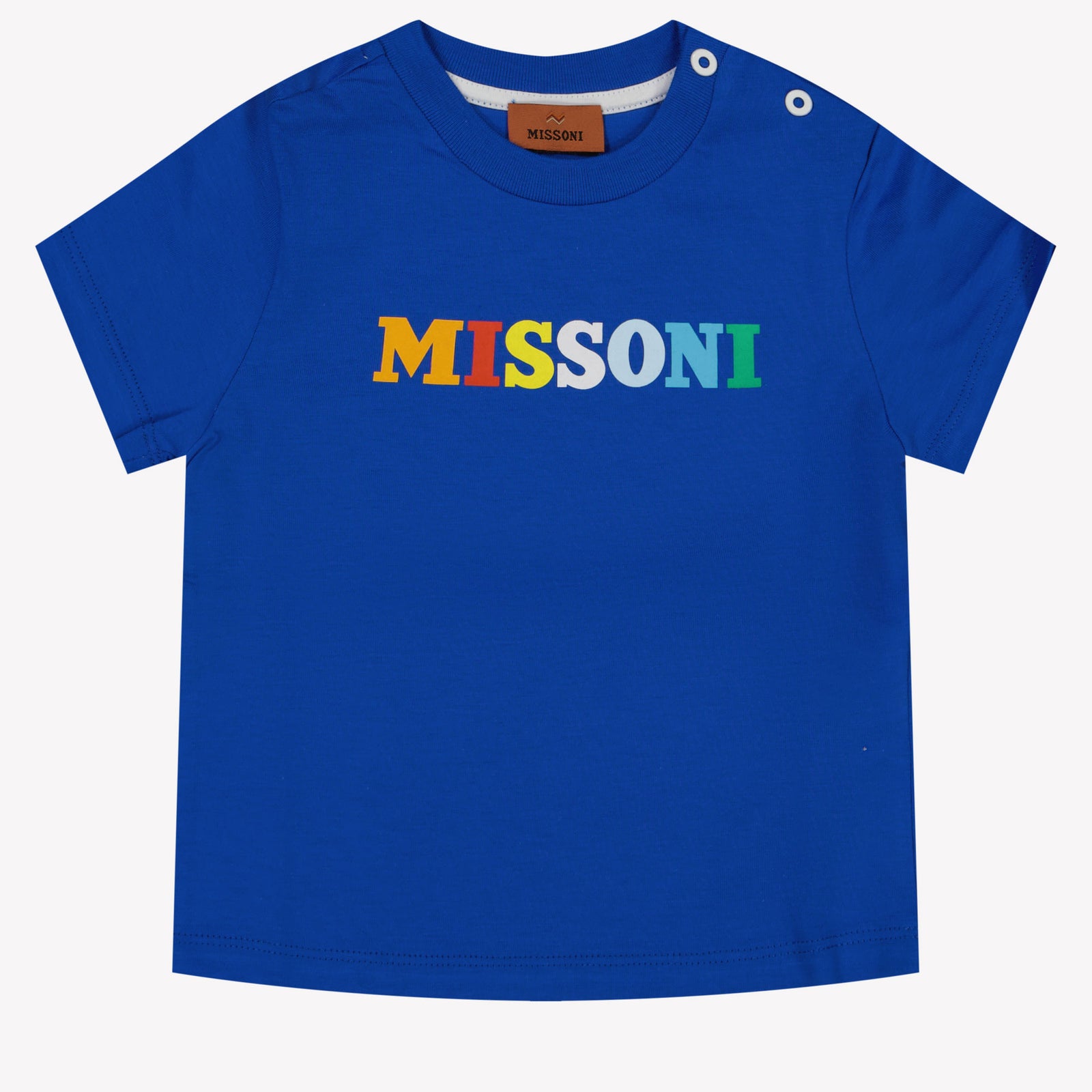 Missoni Baby Boys T-Shirt in Cobalt Blue