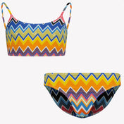 Missoni Kids Girls Swimwear In Fuchsia