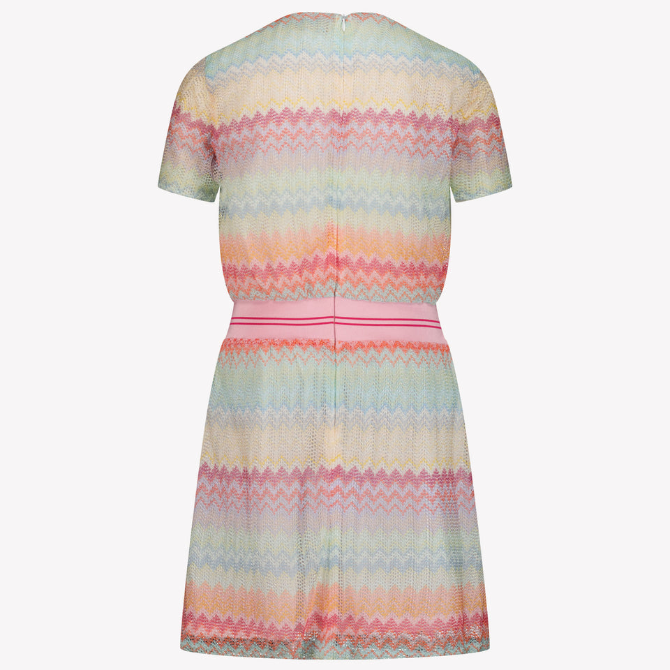 Missoni Kids Girls Dress Pink