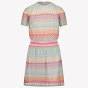 Missoni Kids Girls Dress Pink