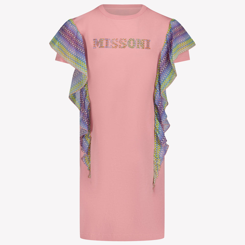 Missoni Kids Girls Dress Light Pink