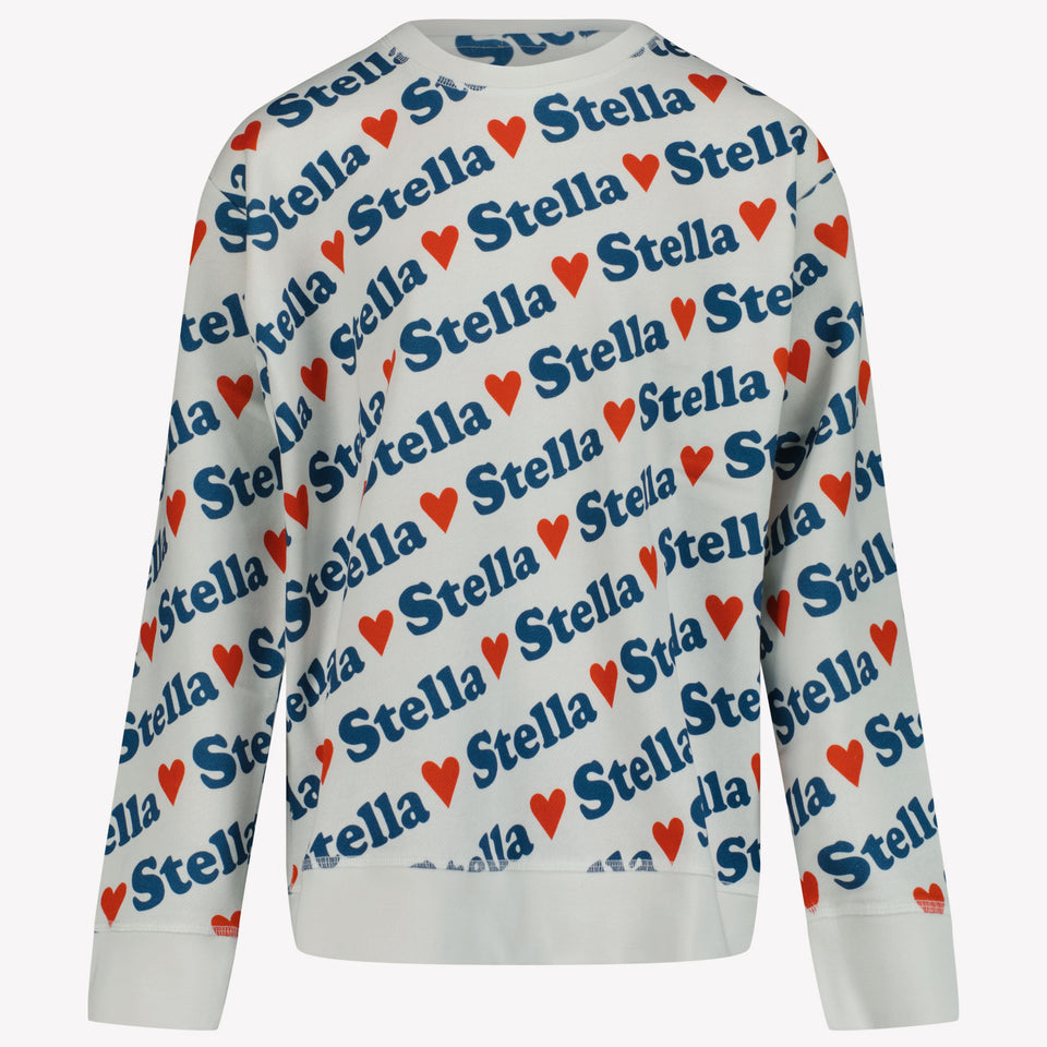 Stella McCartney Kinder Meisjes Trui In Wit