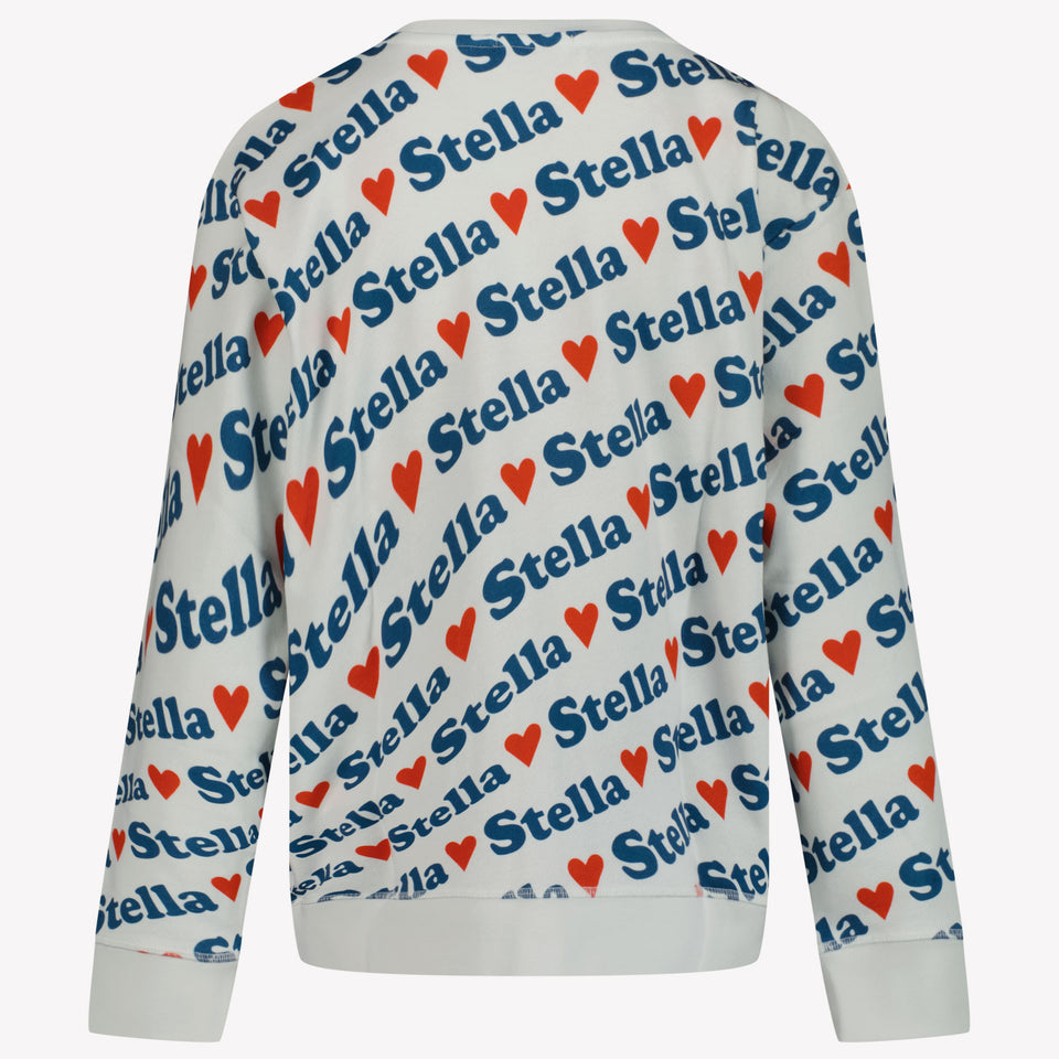 Stella McCartney Kinder Meisjes Trui In Wit