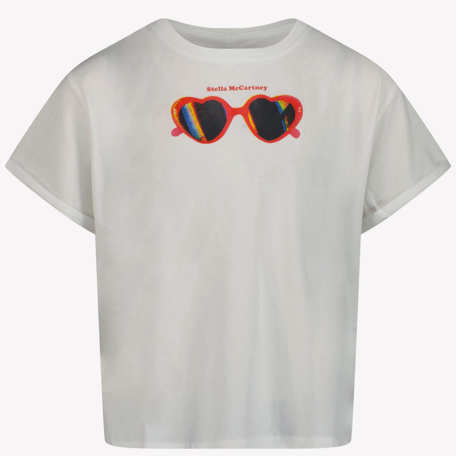 Stella McCartney Kids Girls in T-Shirt White