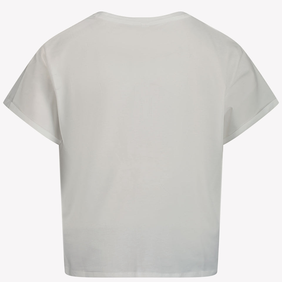 Stella McCartney Kinder Meisjes T-Shirt In Wit