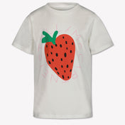 Stella McCartney Kinder Meisjes T-Shirt In Wit