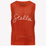 Stella McCartney Kinder Meisjes T-Shirt In Rood