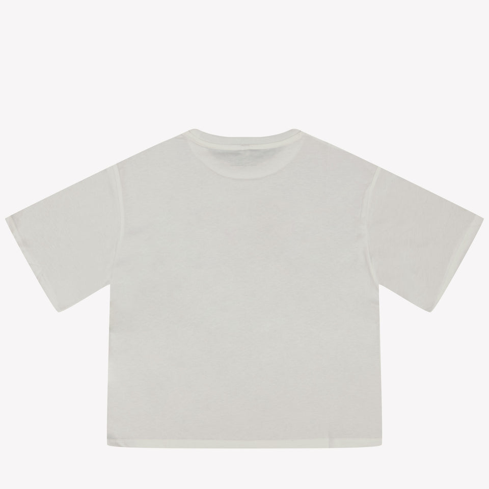 Stella McCartney Kinder Meisjes T-Shirt In Wit