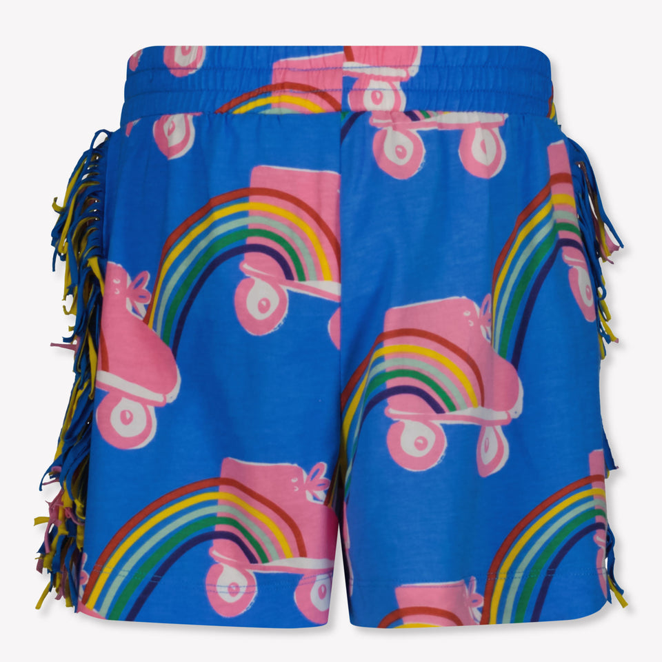 Stella McCartney Kids Girls Shorts In Blue