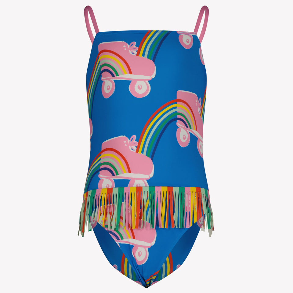 Stella McCartney Kinder Meisjes Zwemkleding In Blauw