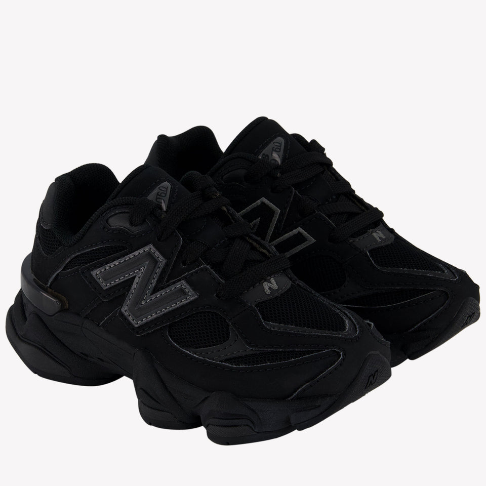 New Balance 9060 Unisex Sneakers In Zwart