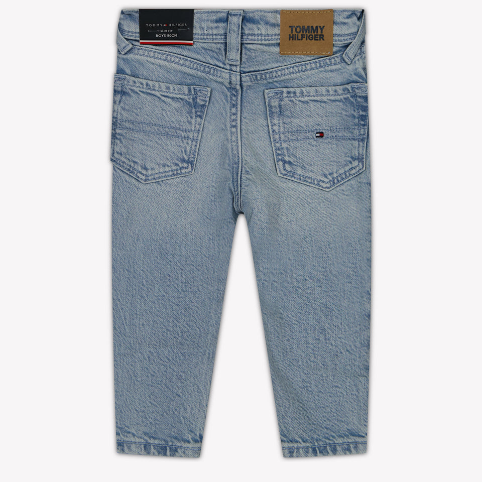 Tommy Hilfiger Scanton Baby Boys Jeans In Light Blue