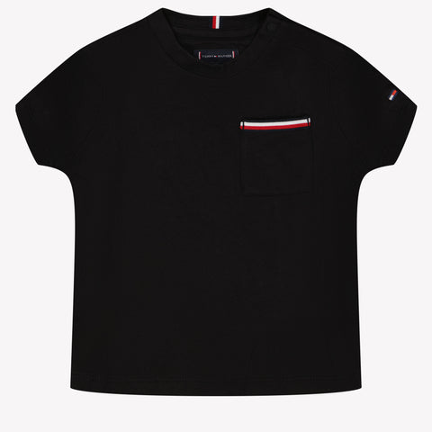 Tommy Hilfiger Baby Boys T-Shirt in Black