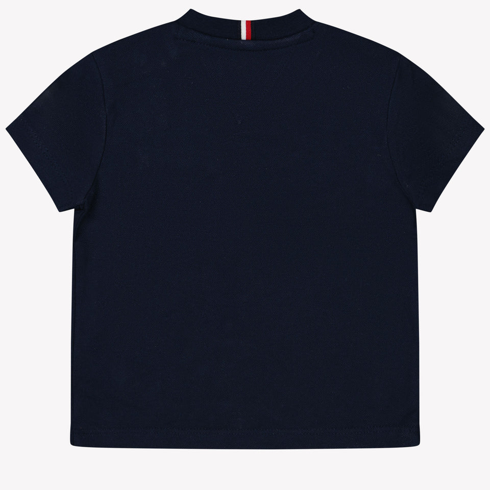 Tommy Hilfiger Baby Jongens T-Shirt In Navy