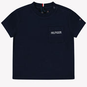 Tommy Hilfiger Baby Boys T-Shirt in Navy