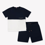 Tommy Hilfiger Baby Jongens Setje In Navy