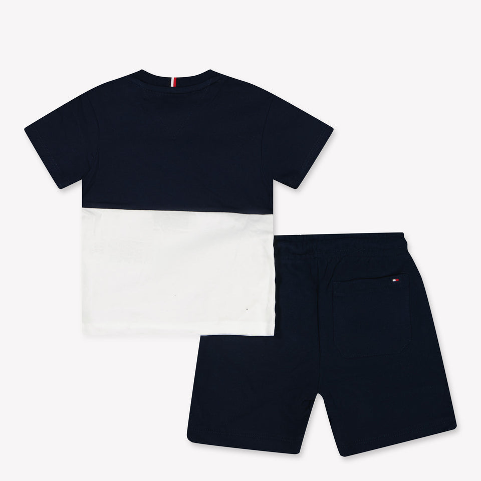 Tommy Hilfiger Baby Jongens Setje In Navy