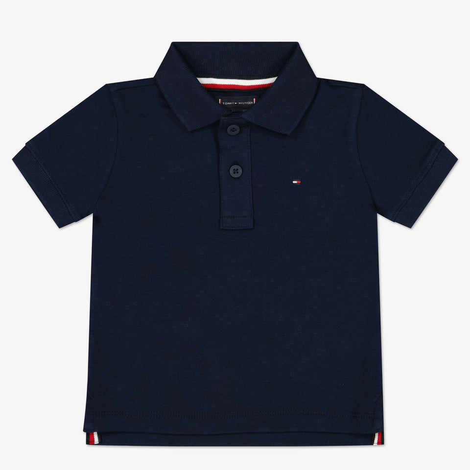 Tommy Hilfiger Baby Jongens Polo In Navy