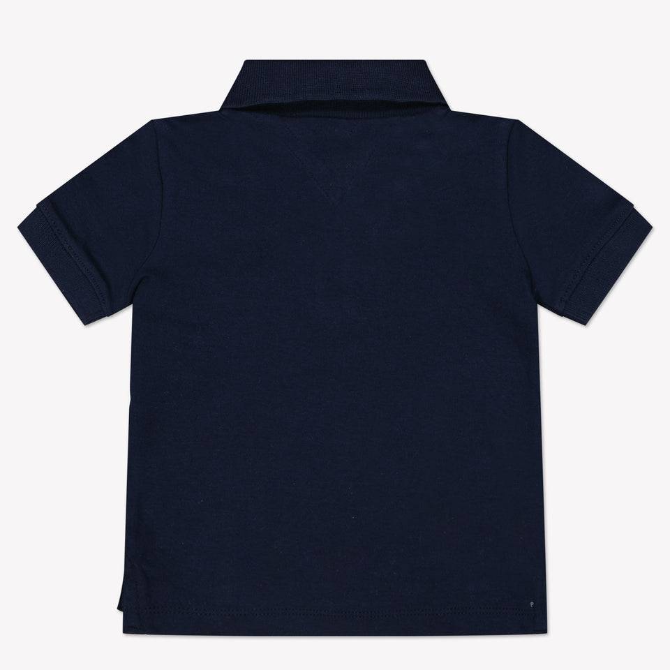 Tommy Hilfiger Baby Jongens Polo In Navy