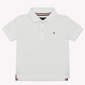 Tommy Hilfiger Baby Jongens Polo In Wit