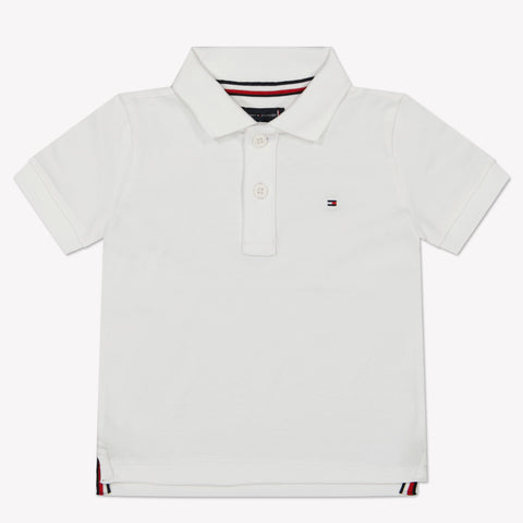 Tommy Hilfiger Baby Jongens Polo In Wit