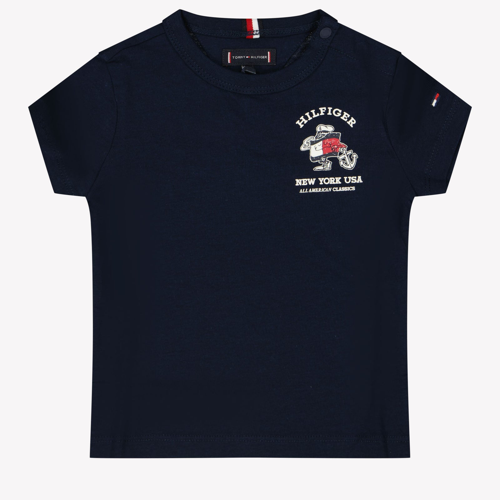 Tommy Hilfiger Baby Boys T-Shirt in Navy