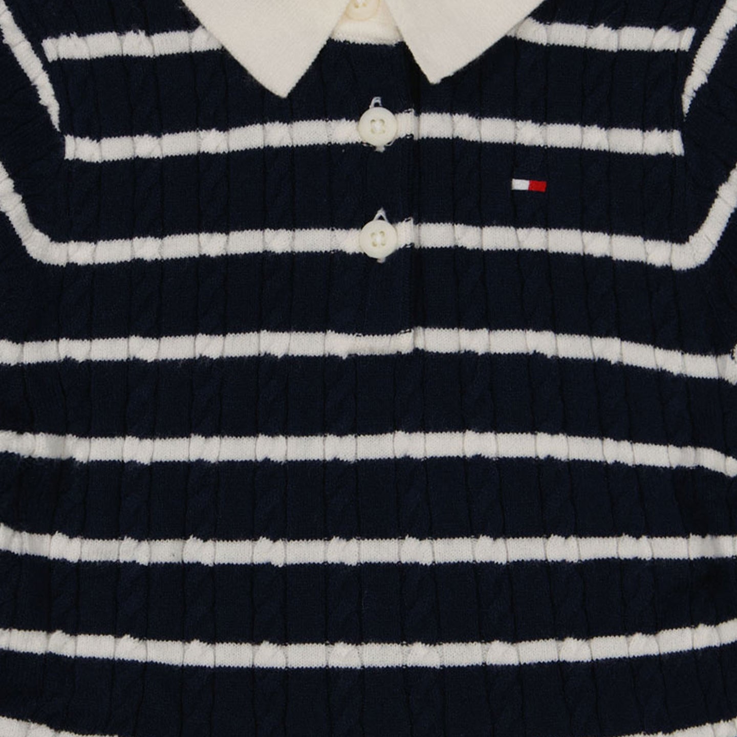 Tommy Hilfiger Baby Meisjes Jurk In Navy