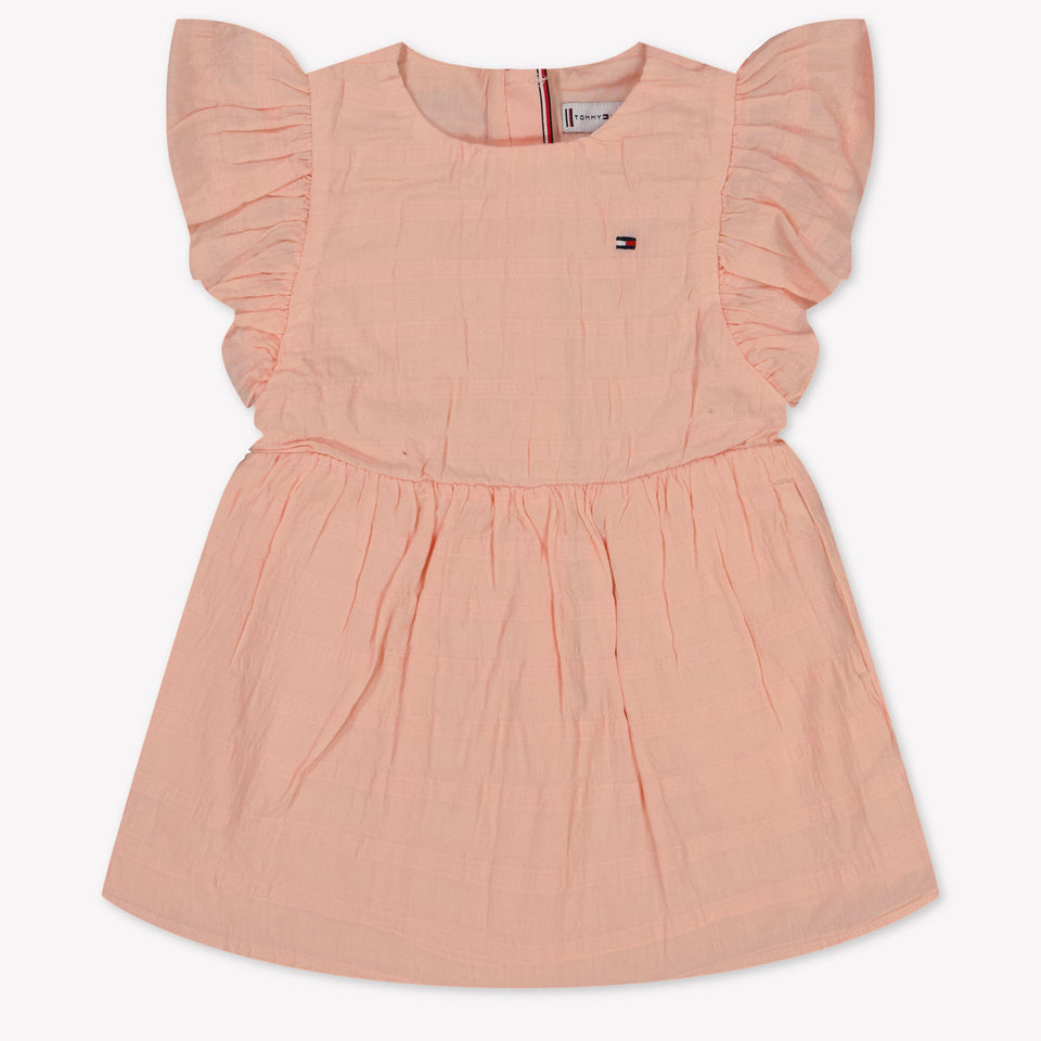 Tommy Hilfiger Baby Meisjes Jurk In Roze