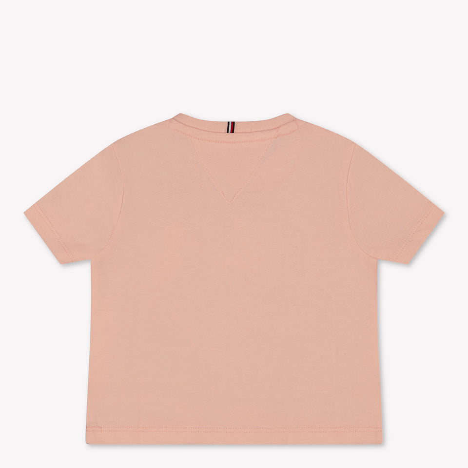 Tommy Hilfiger Baby Meisjes T-Shirt In Roze