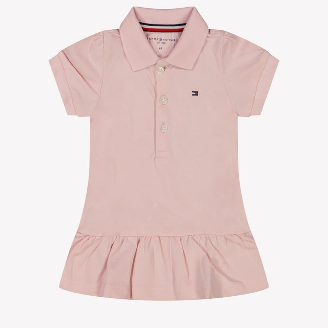 Tommy Hilfiger Baby Meisjes Jurk In Roze