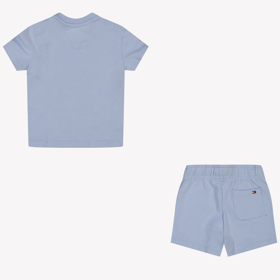 Tommy Hilfiger Baby Boys Set in Light Blue