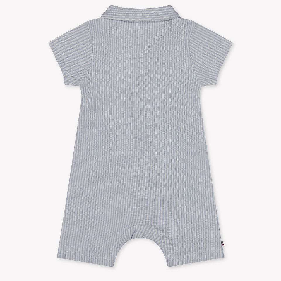 Tommy Hilfiger Baby Boys Playsuit In Light Blue