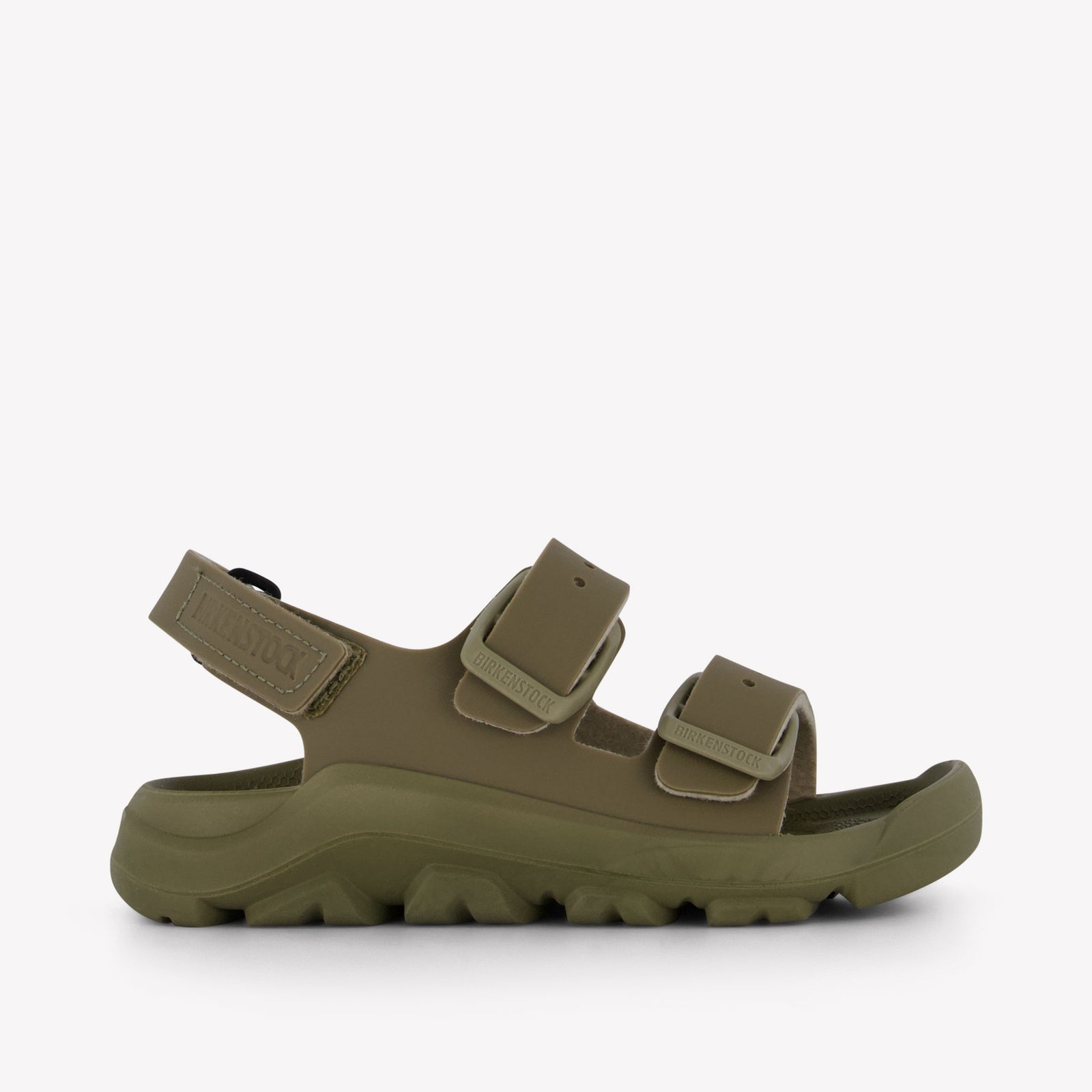 Birkenstock Mogami Boys Sandals In Khaki