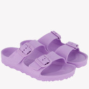 Birkenstock Girls Flipflops In Lilac