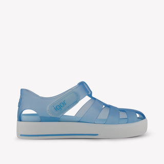 Igor Unisex Sandals In Light Blue