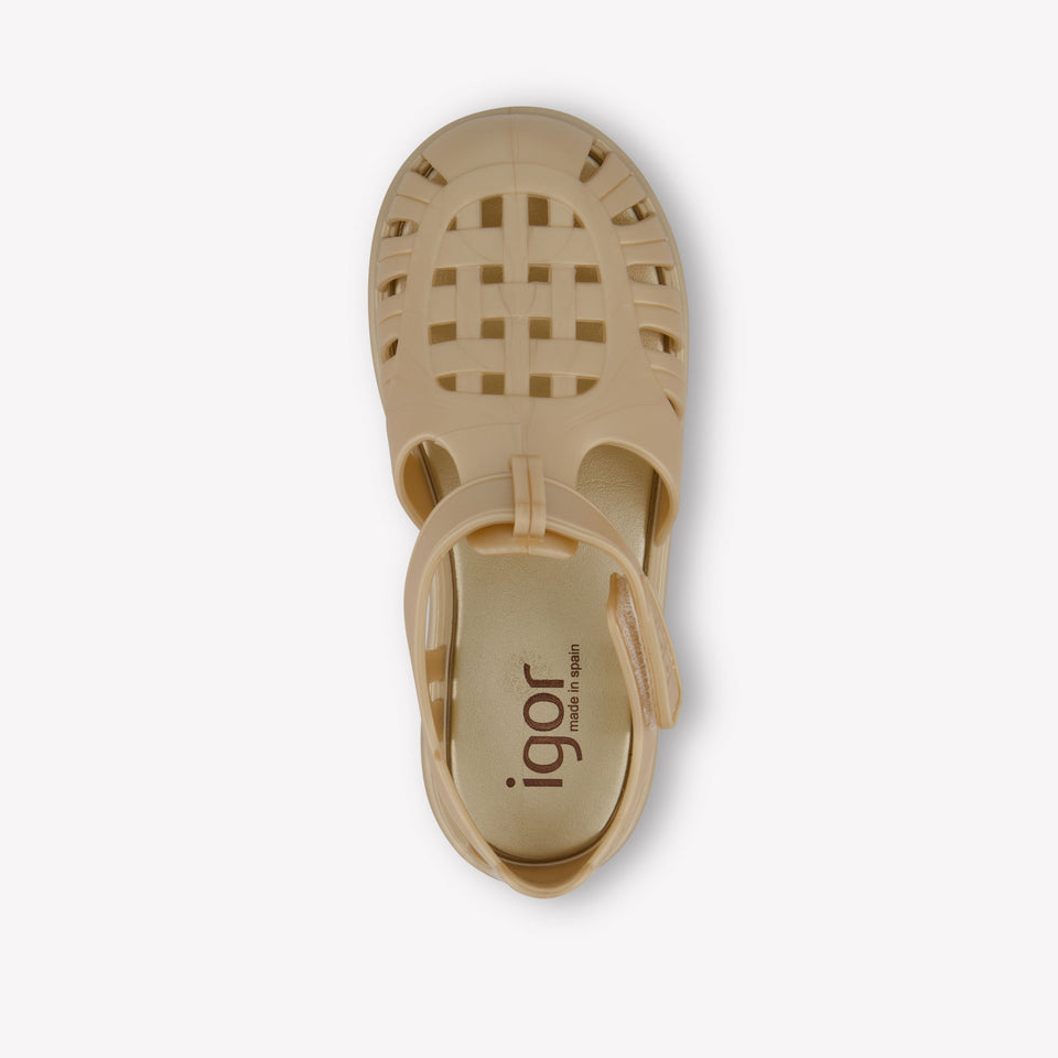 Igor Girls Sandals In Gold
