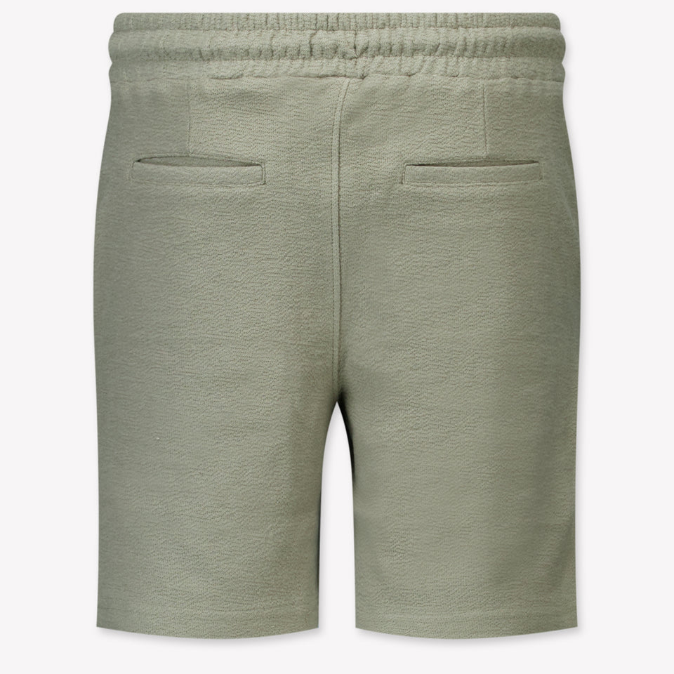 Airforce Kids Boys Shorts In Olive Green