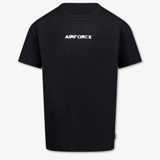 Airforce Kinder Jongens T-Shirt In Zwart