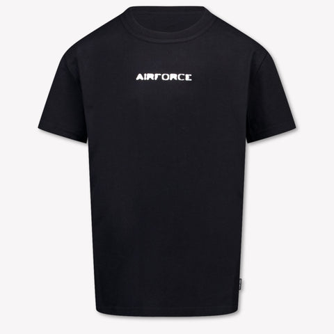 Airforce Kids Boys in T-Shirt Black