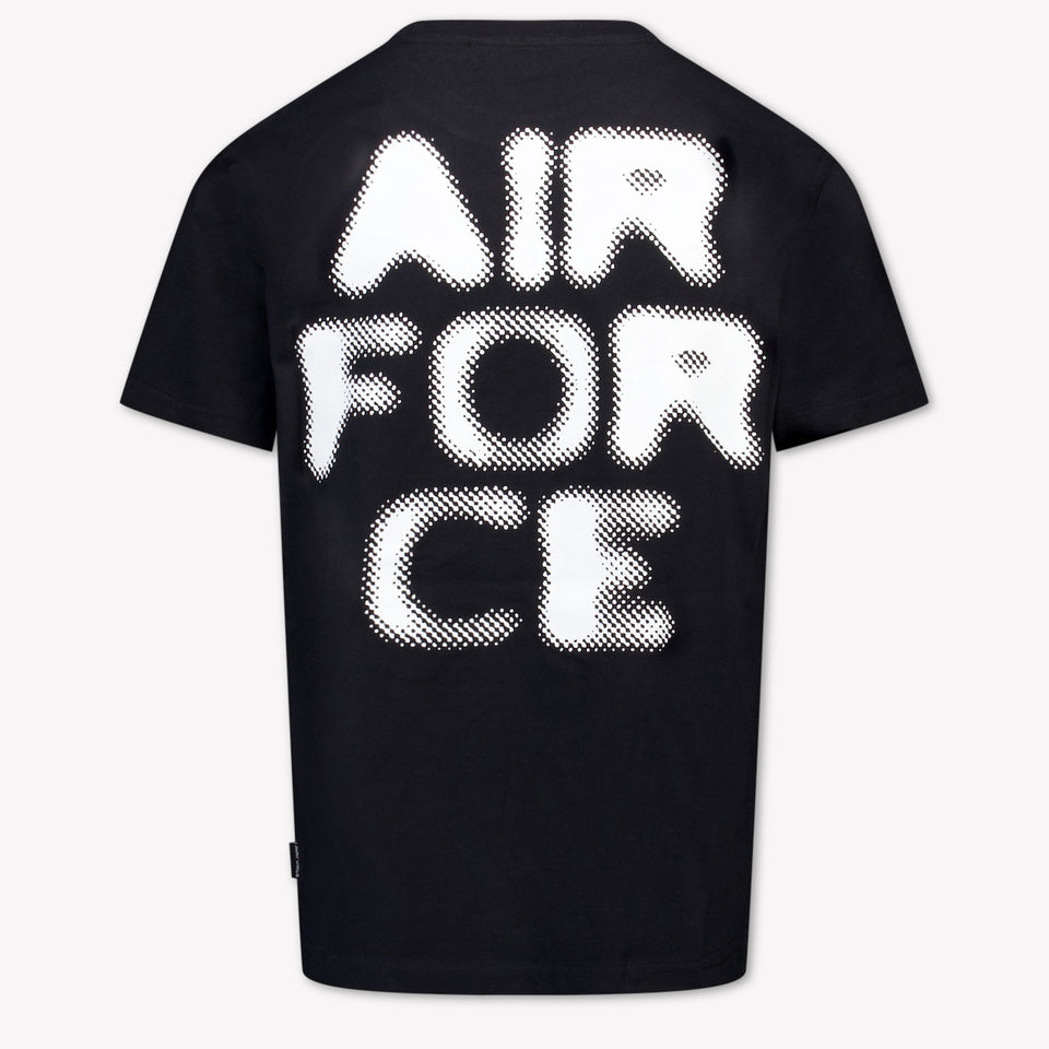 Airforce Kinder Jongens T-Shirt In Zwart