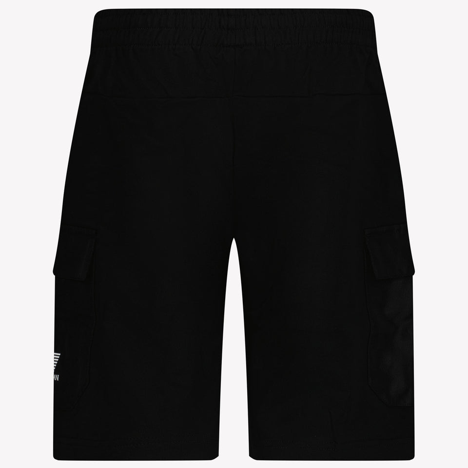 EA7 Kids Boys Shorts In Black