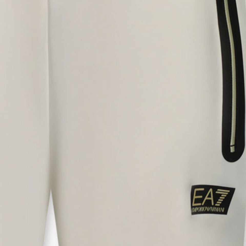 EA7 Kids Boys Trousers In Black