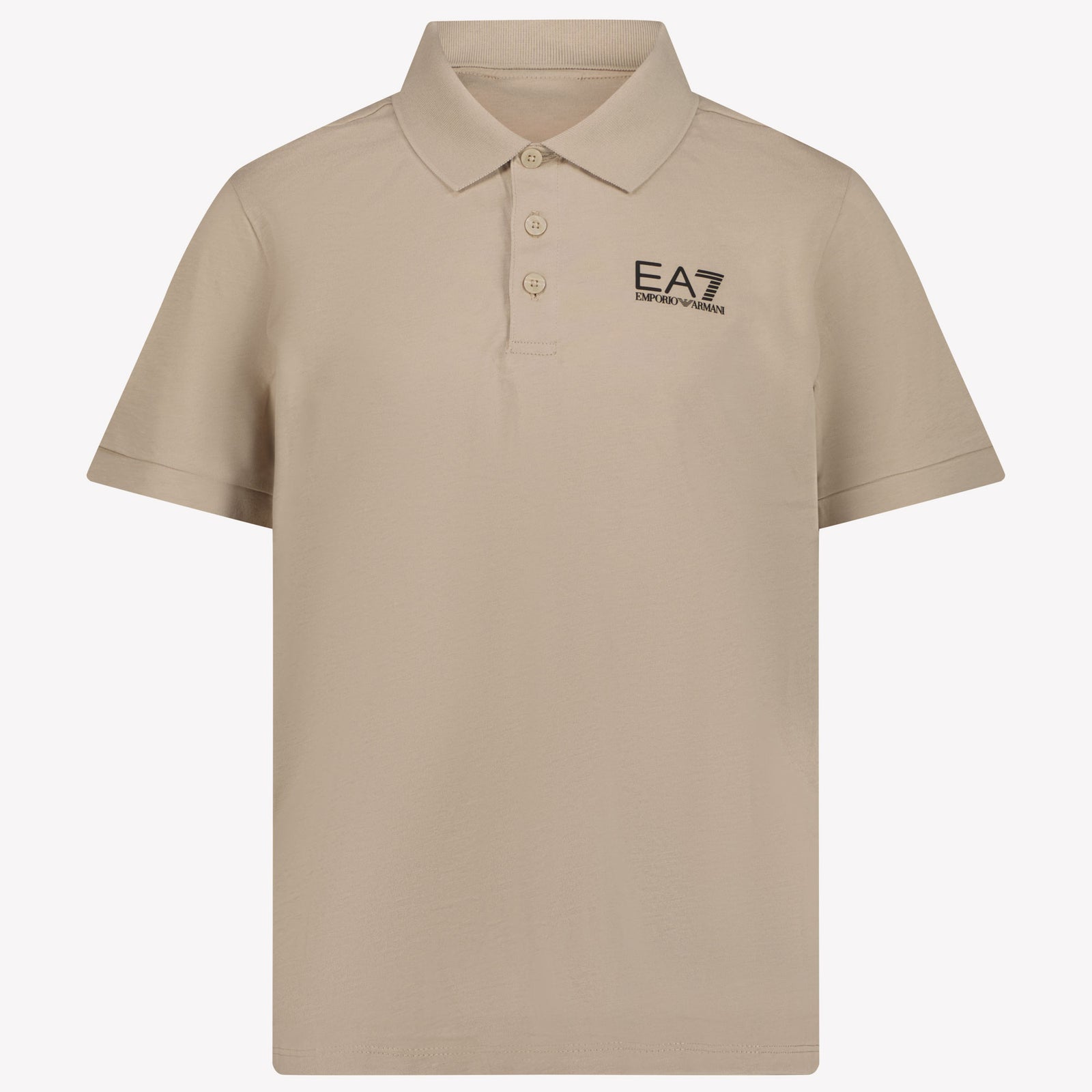 EA7 Kids Boys Polo In Beige