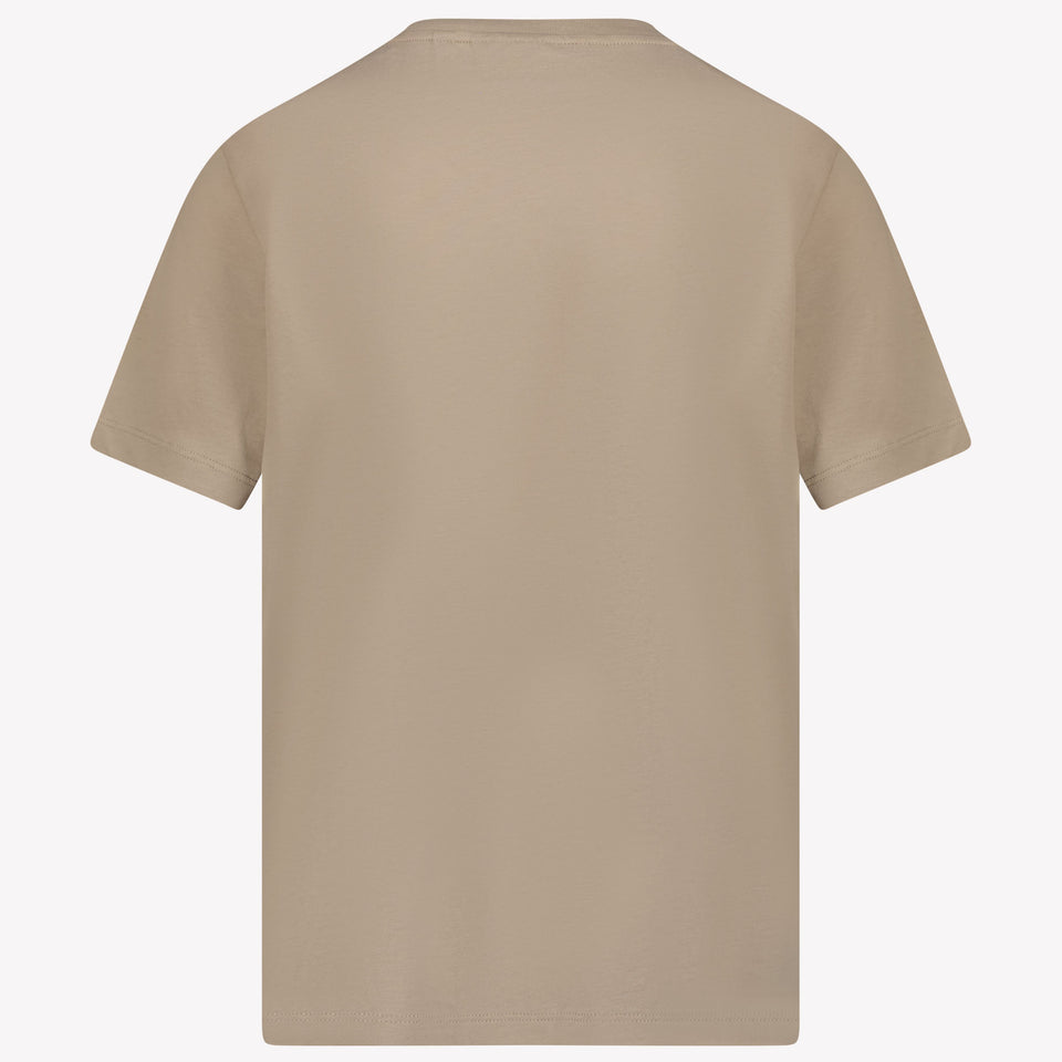 EA7 Kids Boys T-Shirt in Beige