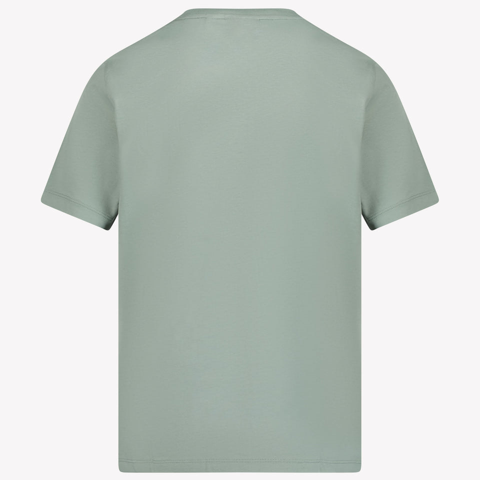 EA7 Kids Boys T-Shirt in Light Green