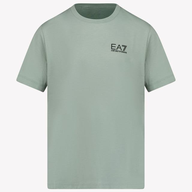 EA7 Kids Boys T-Shirt in Light Green