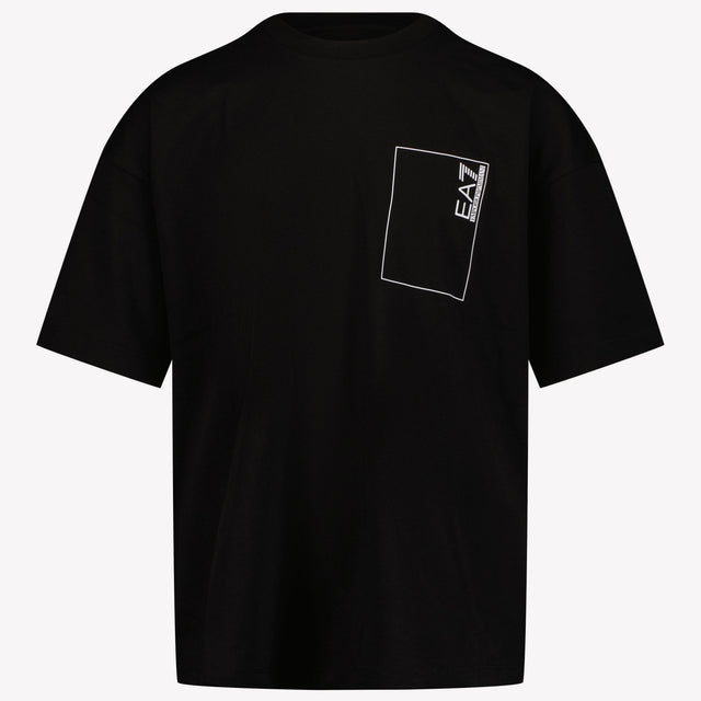 EA7 Kids Boys T-Shirt in Black