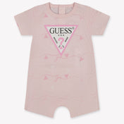 Guess Baby Girls boxing suit in Light Pink