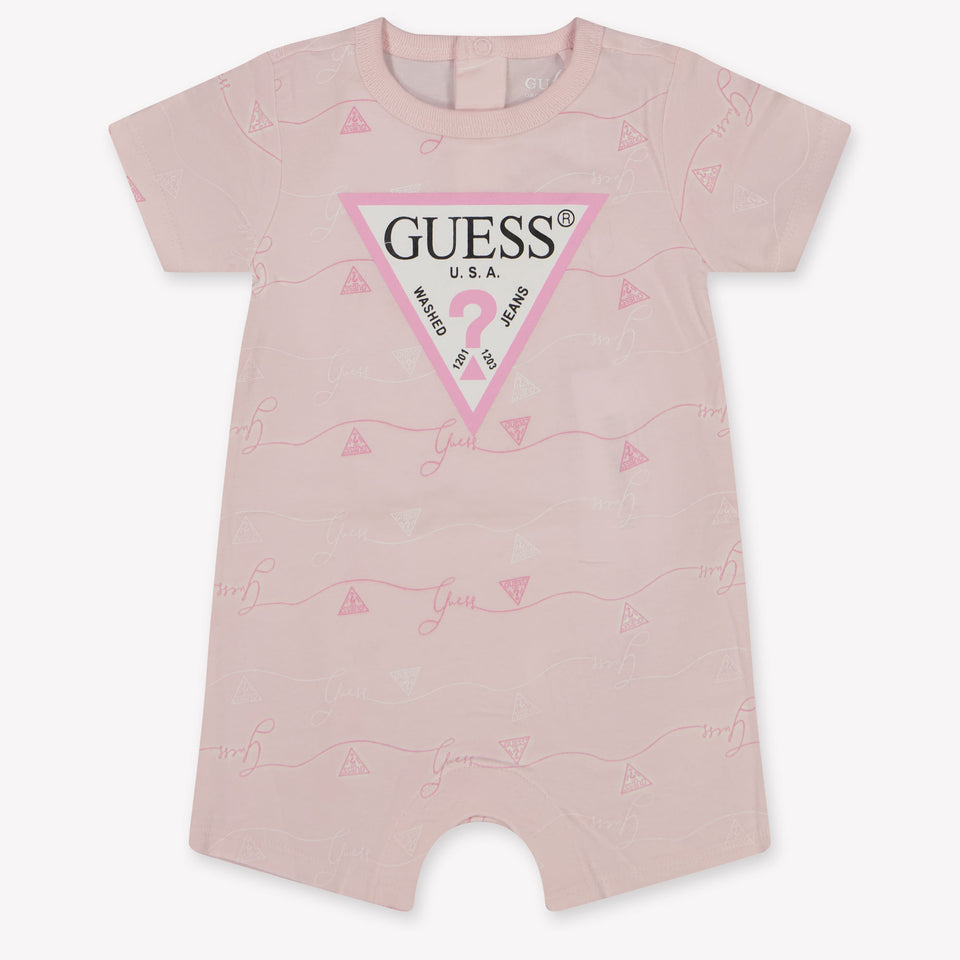 Guess Baby Girls boxing suit in Light Pink